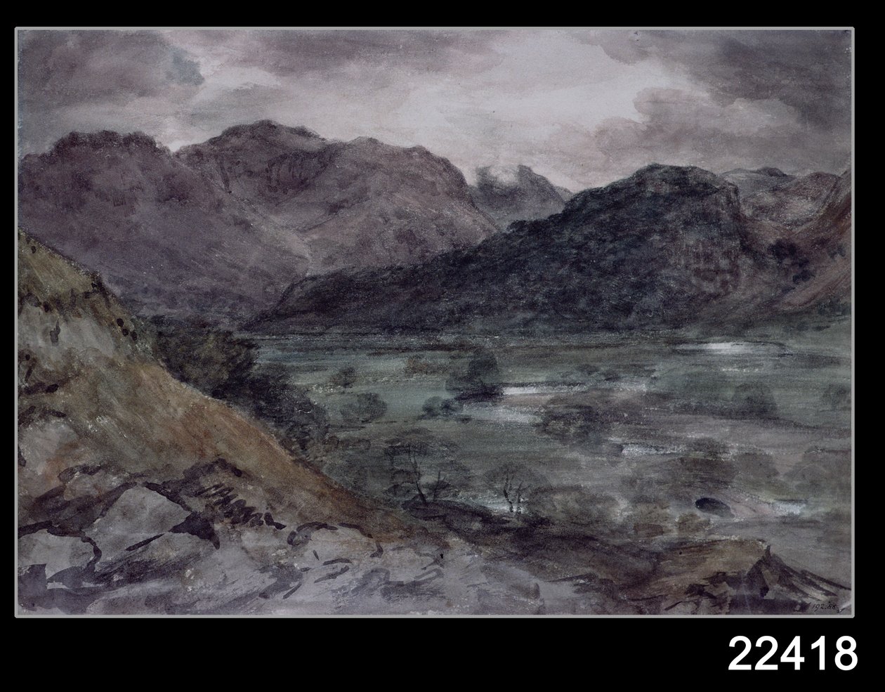 Pohled v Borrowdale od John Constable
