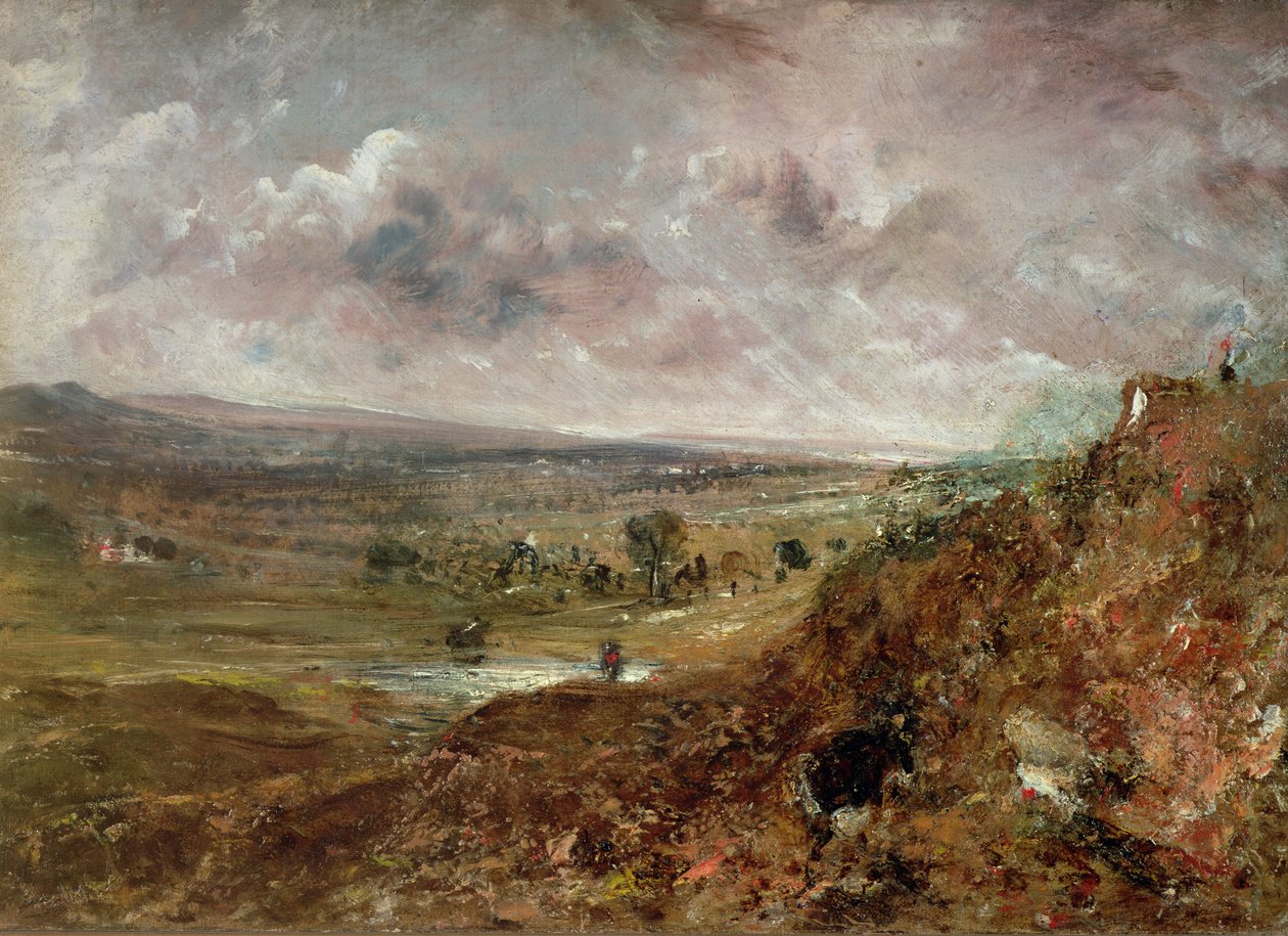 Pohled na Hampstead Heath od John Constable