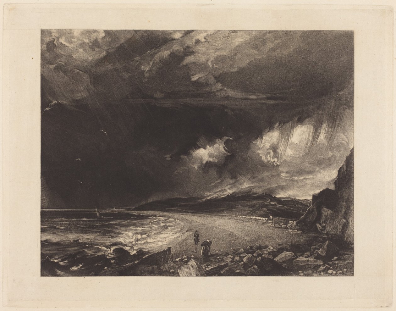 Weymouthský záliv od John Constable