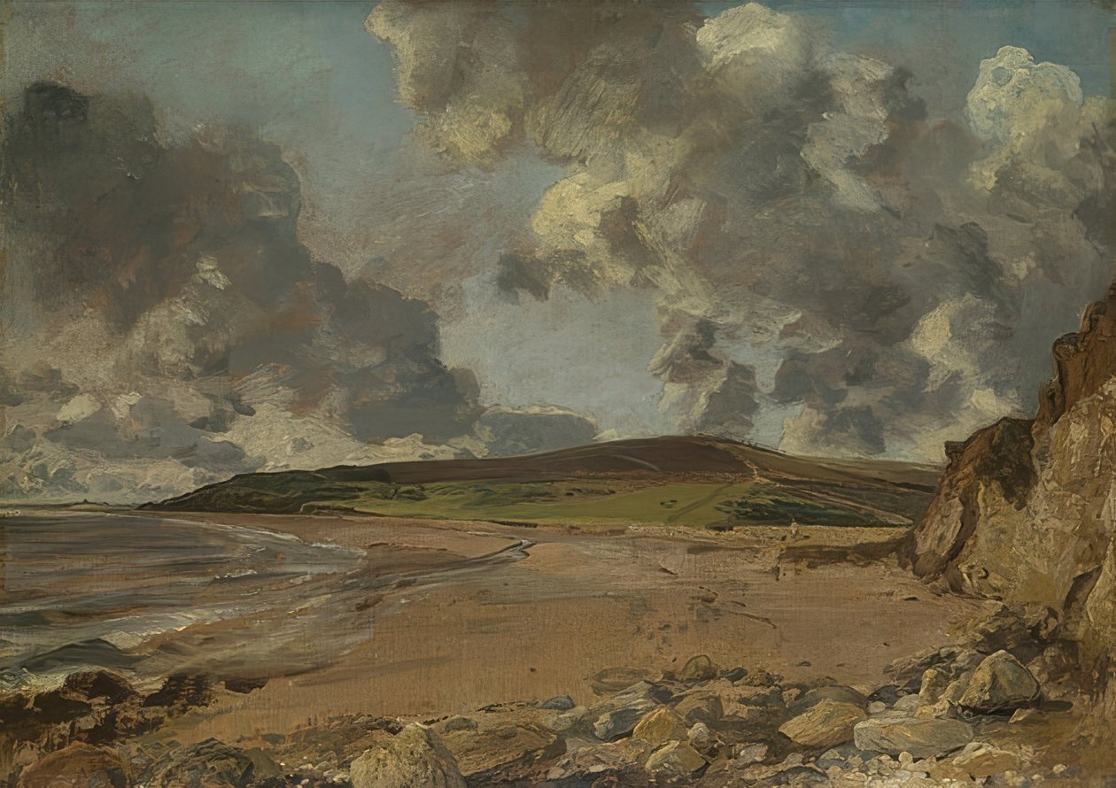Weymouth Bay: Bowleaze Cove a Jordon Hill. 1816-17 od John Constable