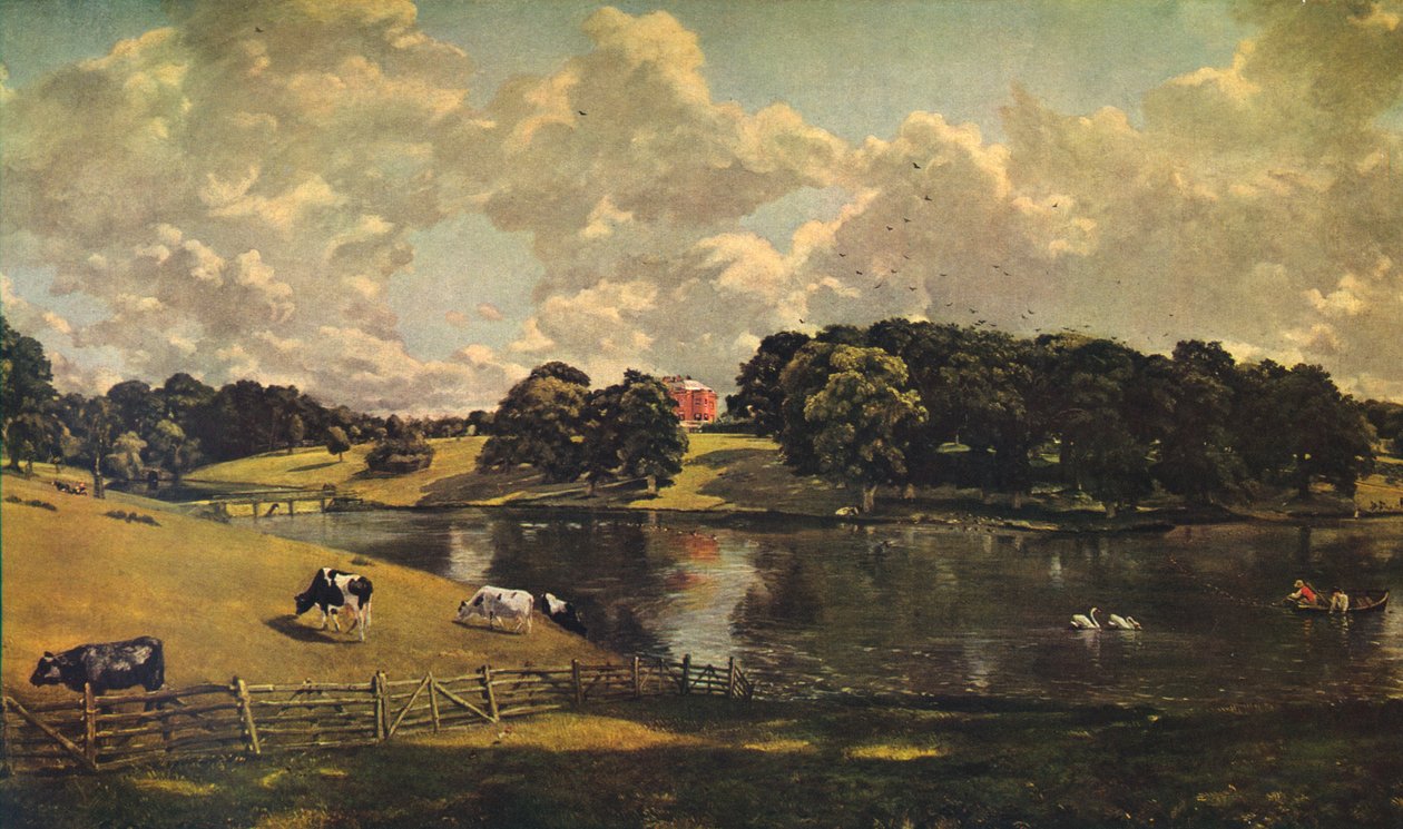 Wivenhoe Park, Essex, 1816 od John Constable