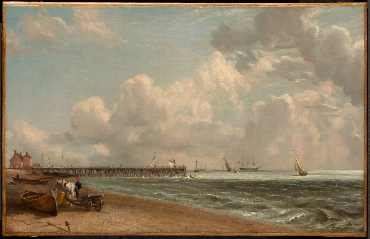 Molo v Yarmouthu od John Constable