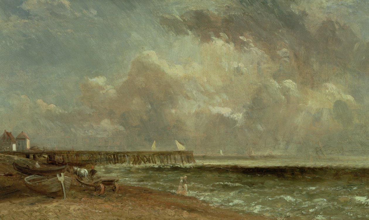Yarmouth Pier, 1822 od John Constable