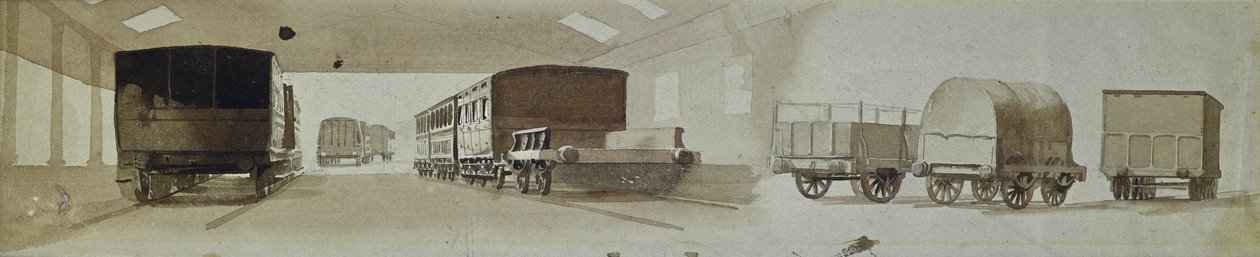 Železniční kolejová vozidla od John Cooke Bourne