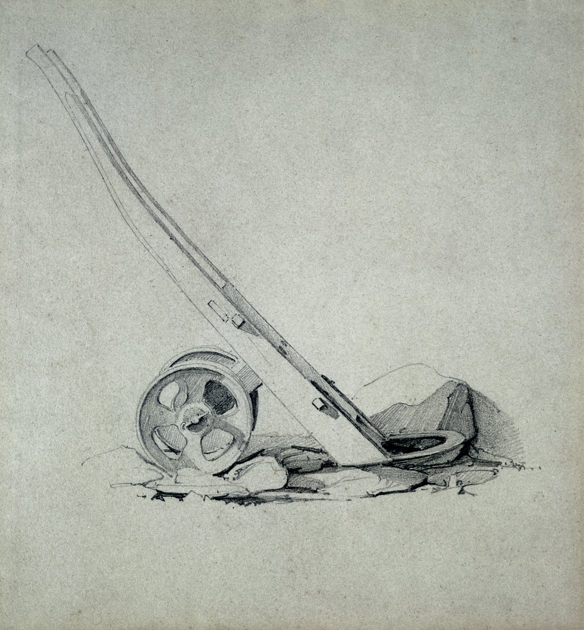 Náklaďák, 30. léta 19. století (pero, inkoust a mytí na papíře) od John Cooke Bourne