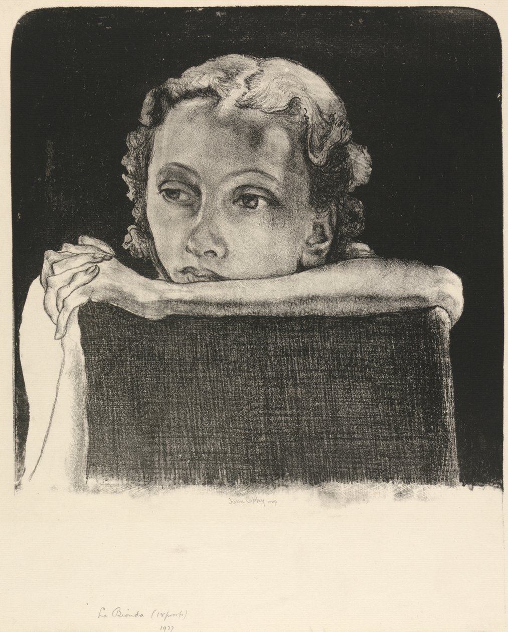 Blondýna od John Copley