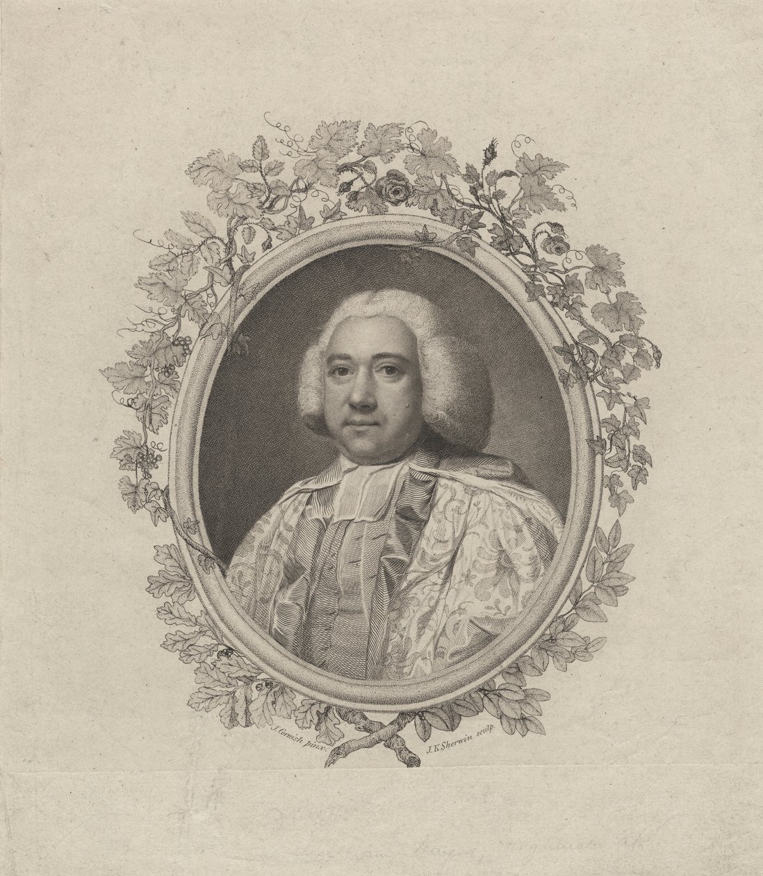 William Hayes, ryl John Keyse Sherwin (asi 1751-90), asi 1775 (tehovaná rytina) od John Cornish