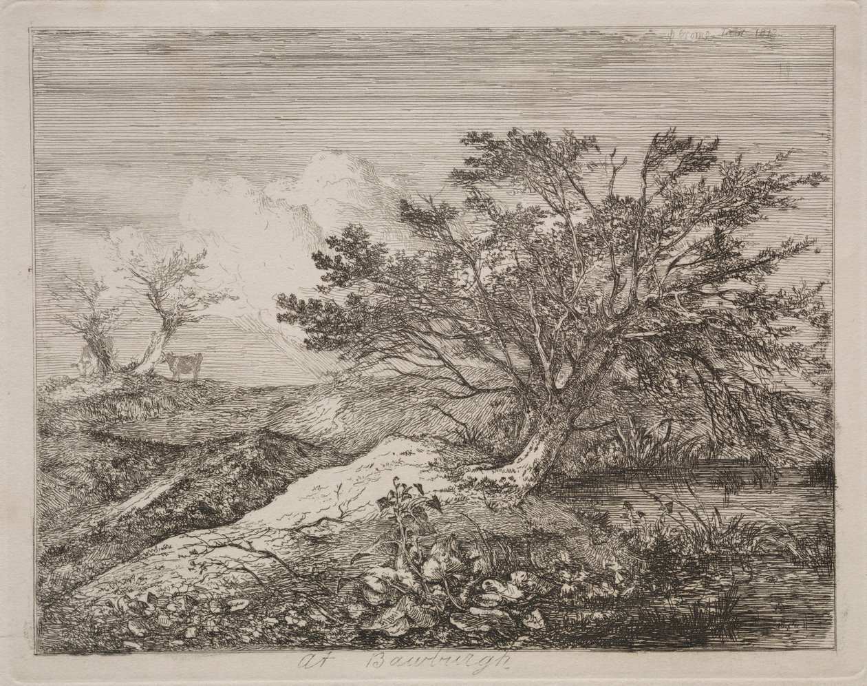 V Bawburghu, 1813. od John Crome
