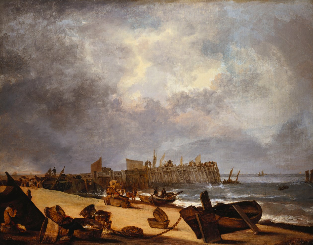 Molo Yarmouth od John Crome