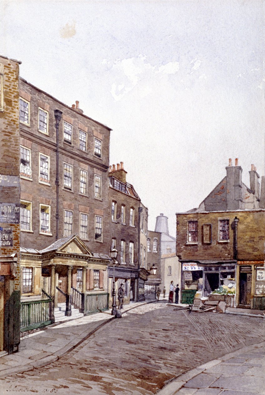 Clerkenwell Close, Londýn, 1883 od John Crowther