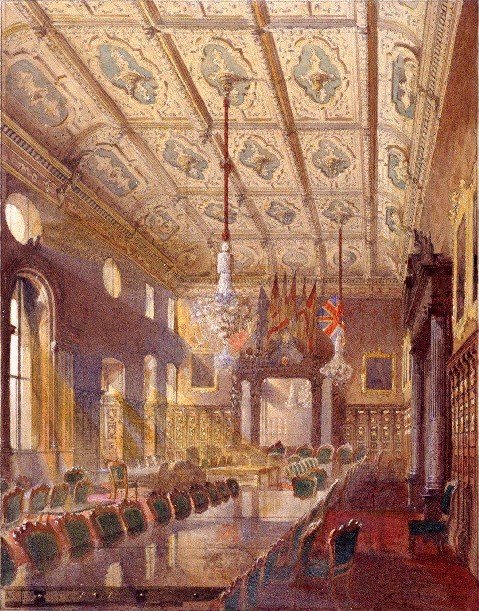 Ironmongers Hall, Londýn, 1888 od John Crowther