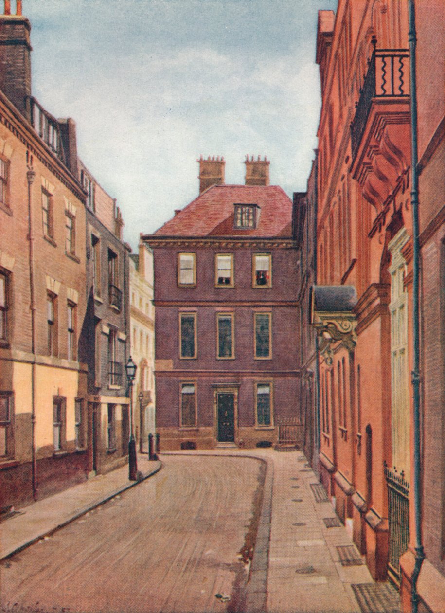 Judge Jeffreys House, Delahay Street, Westminster, Londýn, c1880 1926. od John Crowther