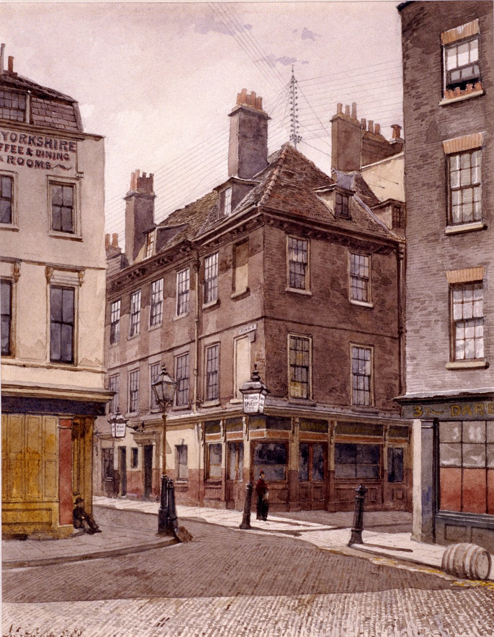 King Street, Stepney, Londýn, 1886 od John Crowther