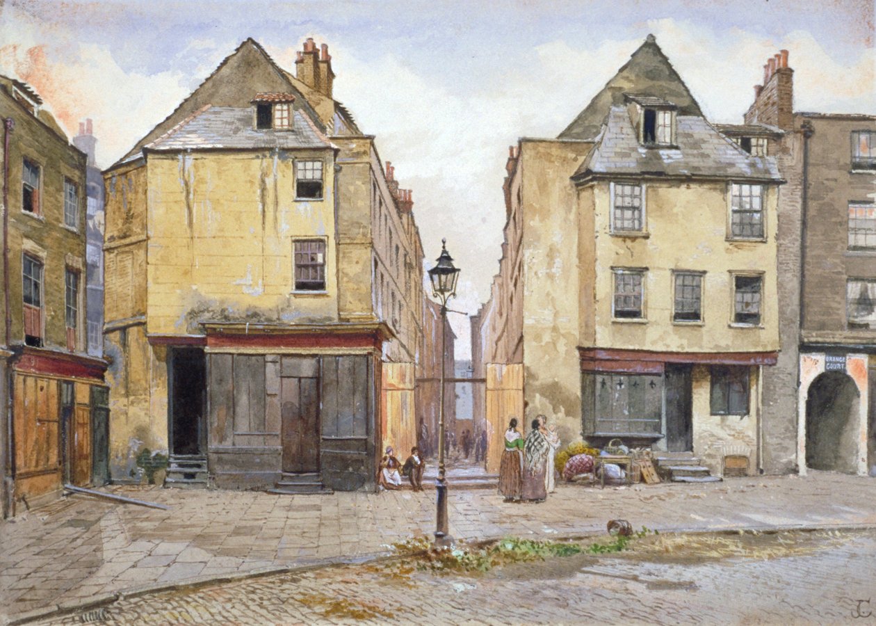Lincoln Court, Westminster, Londýn, c1878 od John Crowther