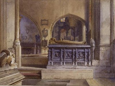 Pomník lorda a lady Crosbyových, kostel sv. Heleny, Bishopsgate od John Crowther