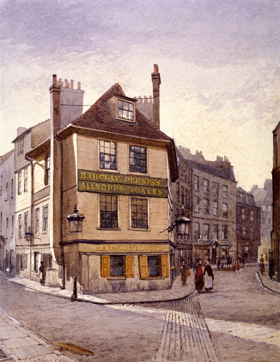 Northumberland Head Inn, Stepney, Londýn, 1884 od John Crowther