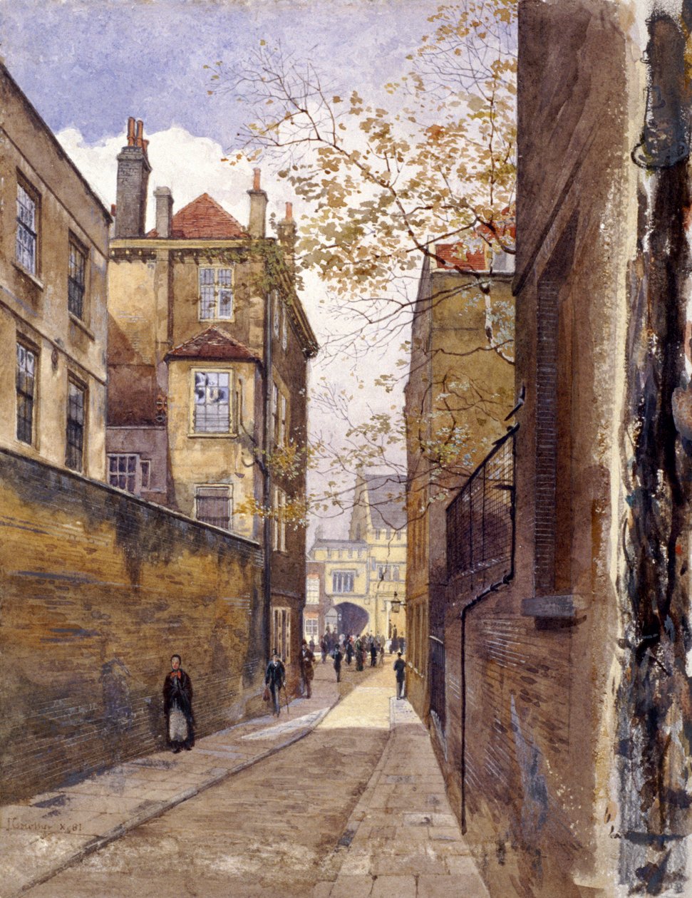 Public Record Office, Chancery Lane, Lane, 1881 od John Crowther