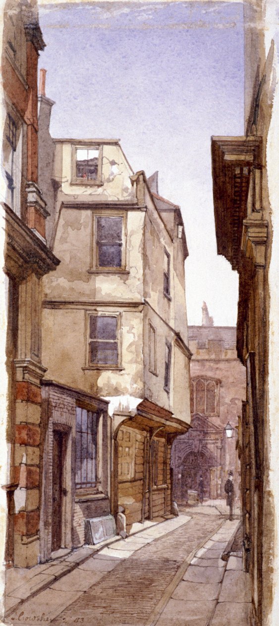 Sídlo otce Anny Boleynové, Great St Helens, Londýn, 1883 od John Crowther