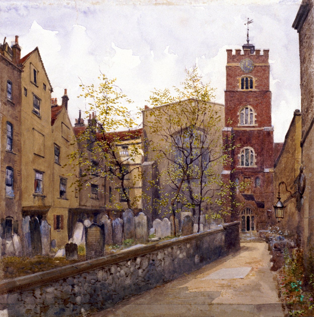 Převorství svatého Bartoloměje, Londýn, 1880 od John Crowther