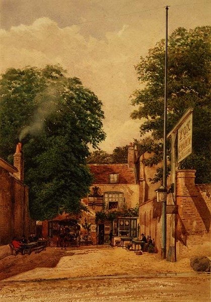 Liška a koruna, Highgate od John Crowther