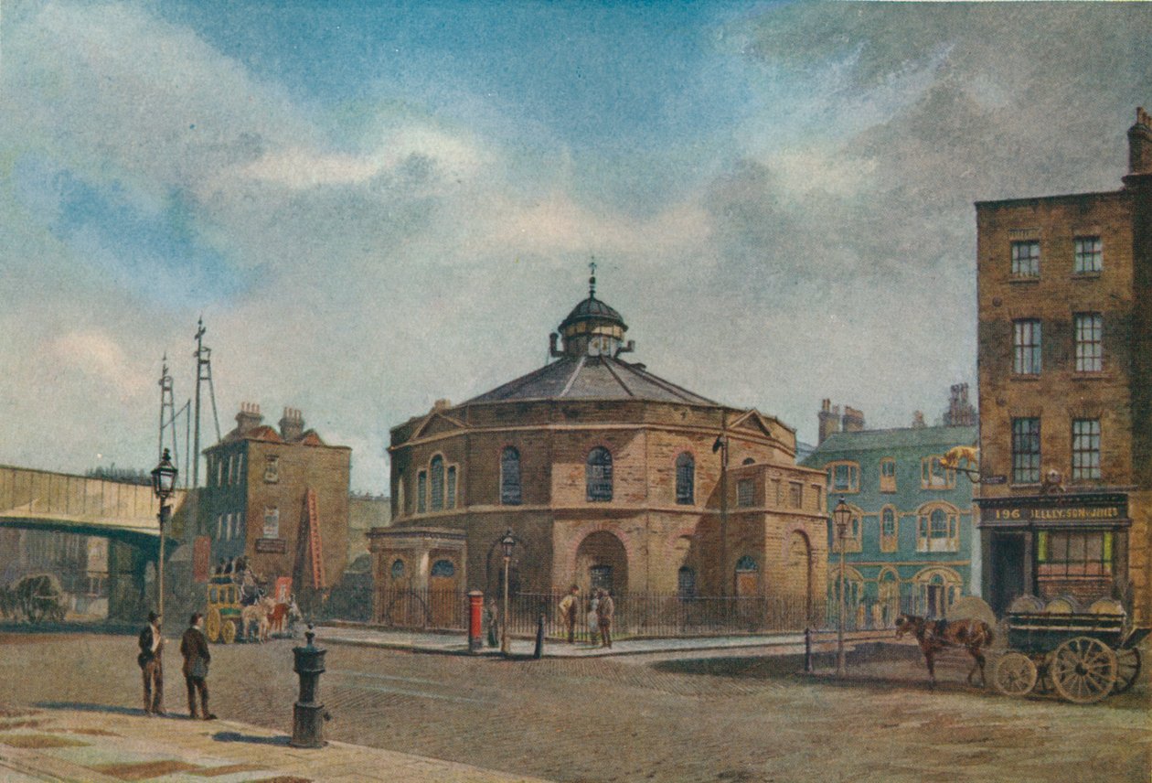 The Surrey Chapel, Blackfriars Road, no 196 Blackfriars Road, Southwark, Londýn, 1881 1926 od John Crowther
