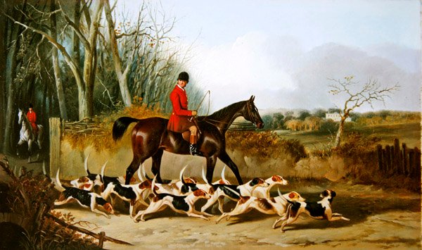 Croxteth Harriers, zadní strana Stanfield (olej na plátně) od John Dalby