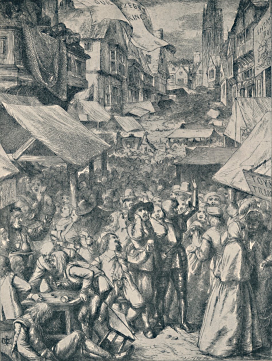 Vanity Fair. Od The Pilgrims Progress John Bunyan, c1850-1890, 1923 od John Dawson Watson