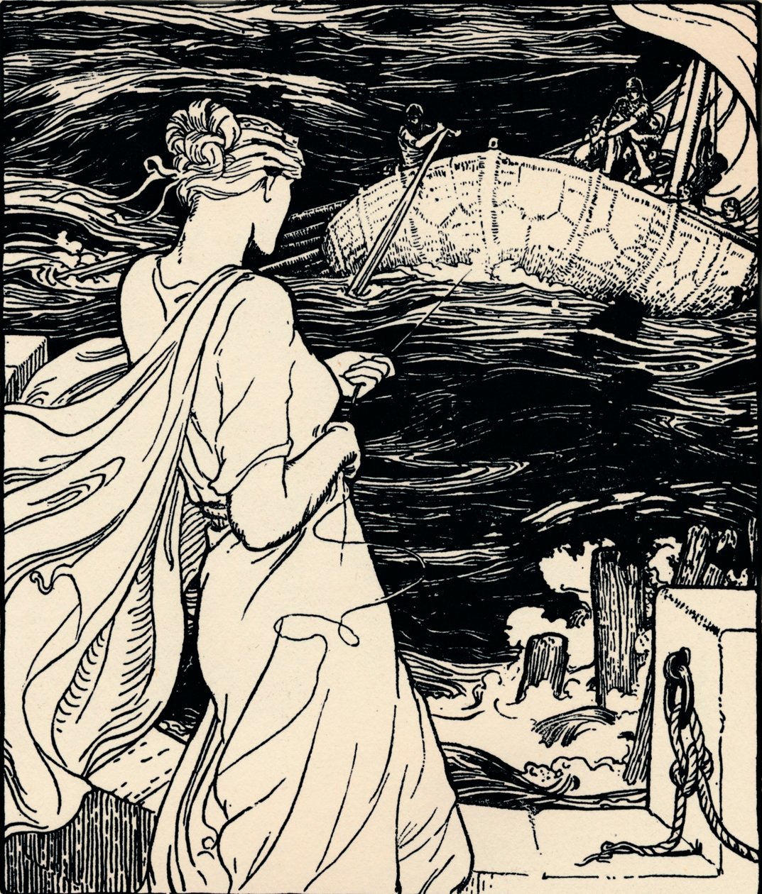 Queen of the Magic Clew, c1900 od John Dickson Batten