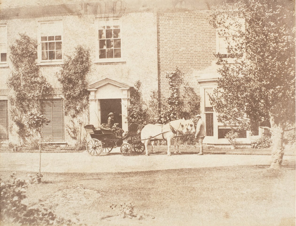 Oakley Cottage, 1853-56. od John Dillwyn Llewelyn