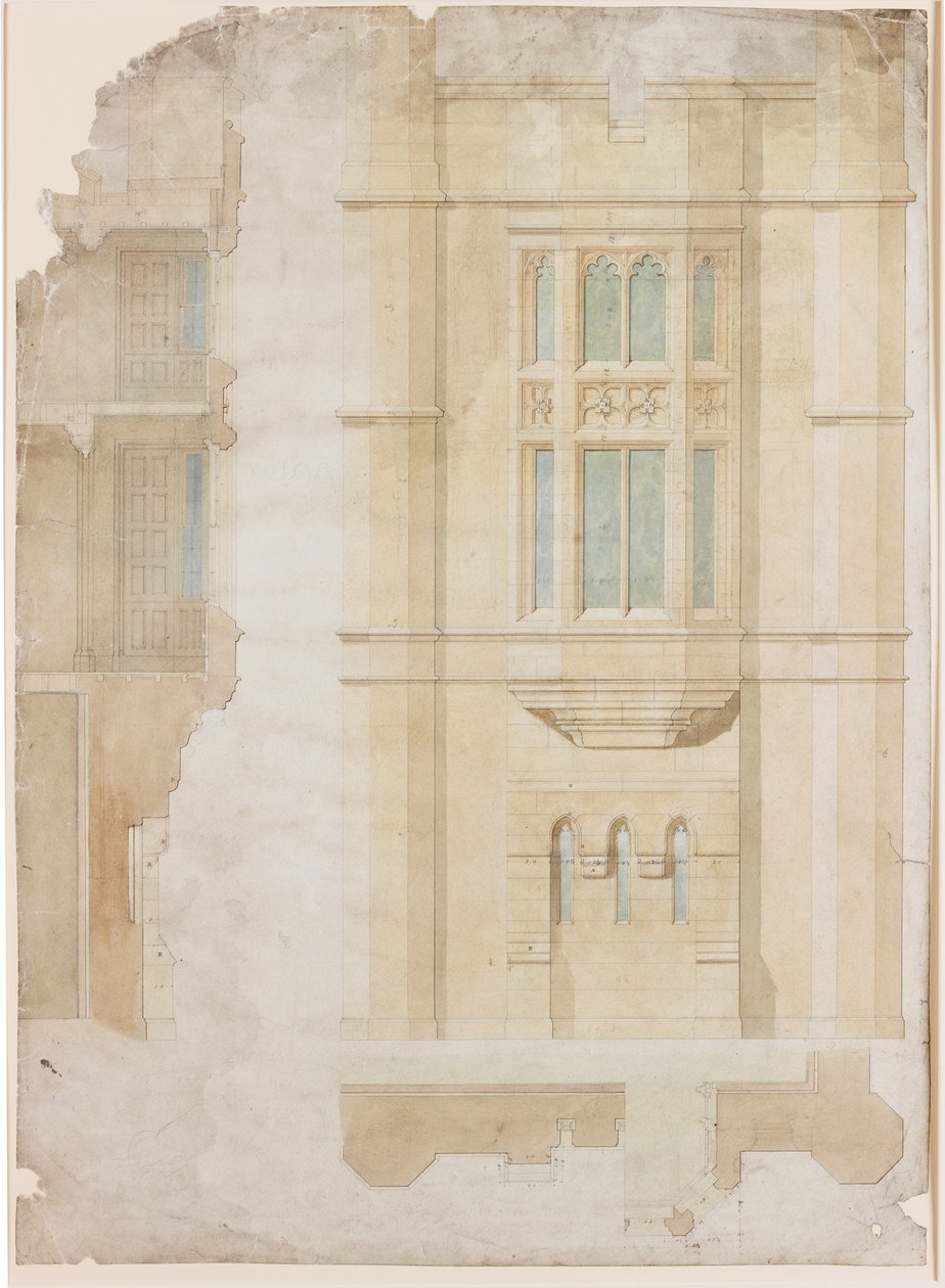 Design pro Oriel Window, Holme Eden (inkoust) od John Dobson