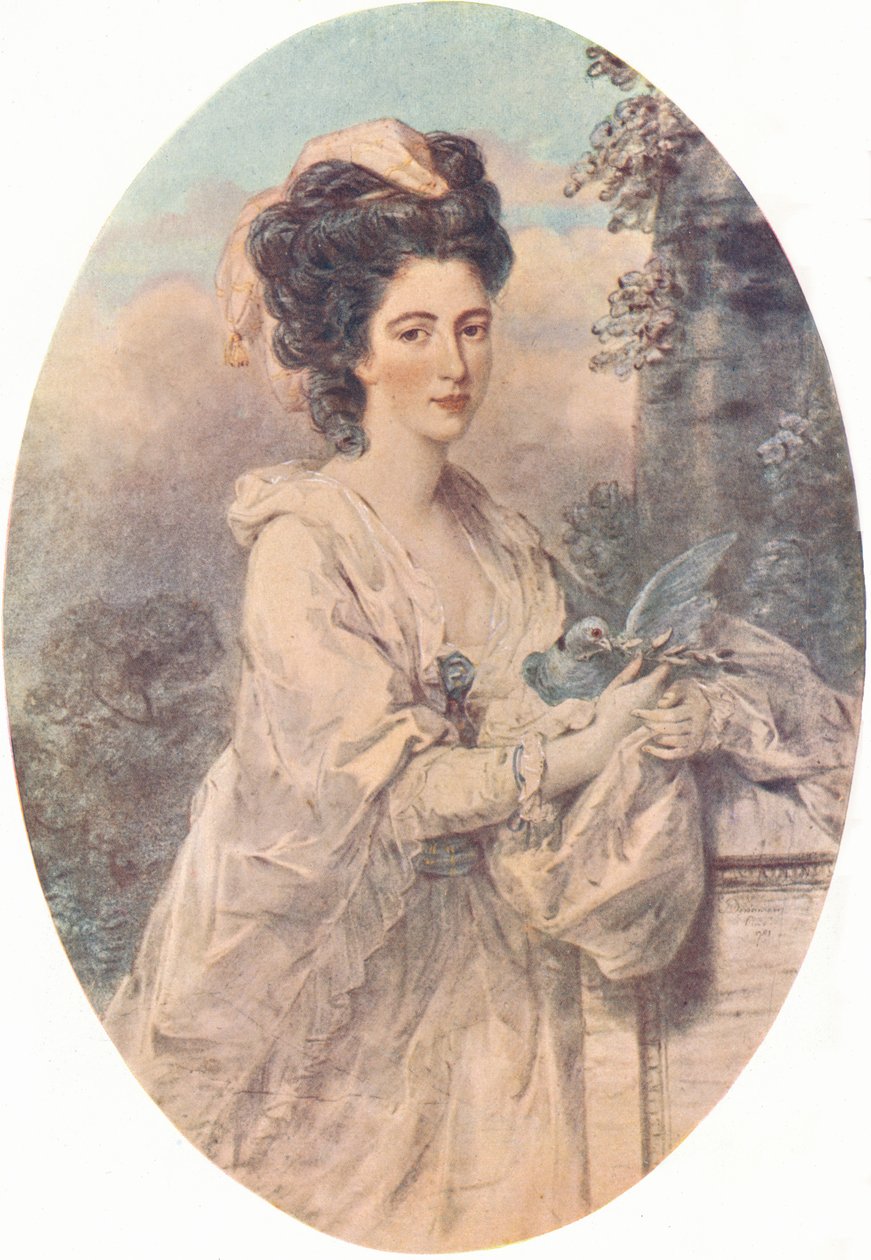 Slečna Isabella Hunter, 1781, 1907 od John Downman