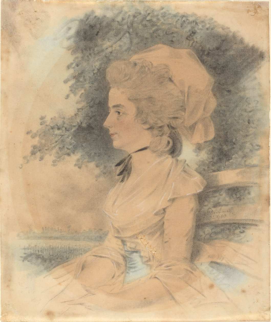 paní George Millsová od John Downman