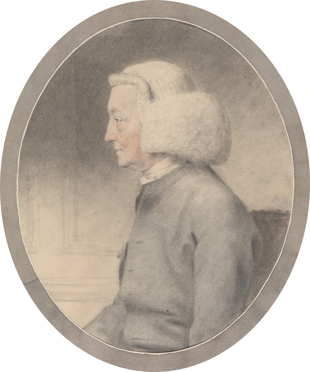 Portrét duchovního zvaného reverend John Wesley od John Downman