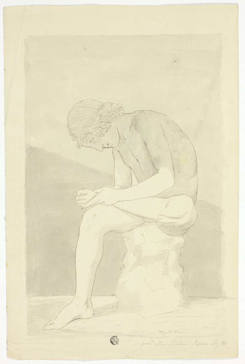 The Thorn-Picker (Lo Spinario) od John Downman