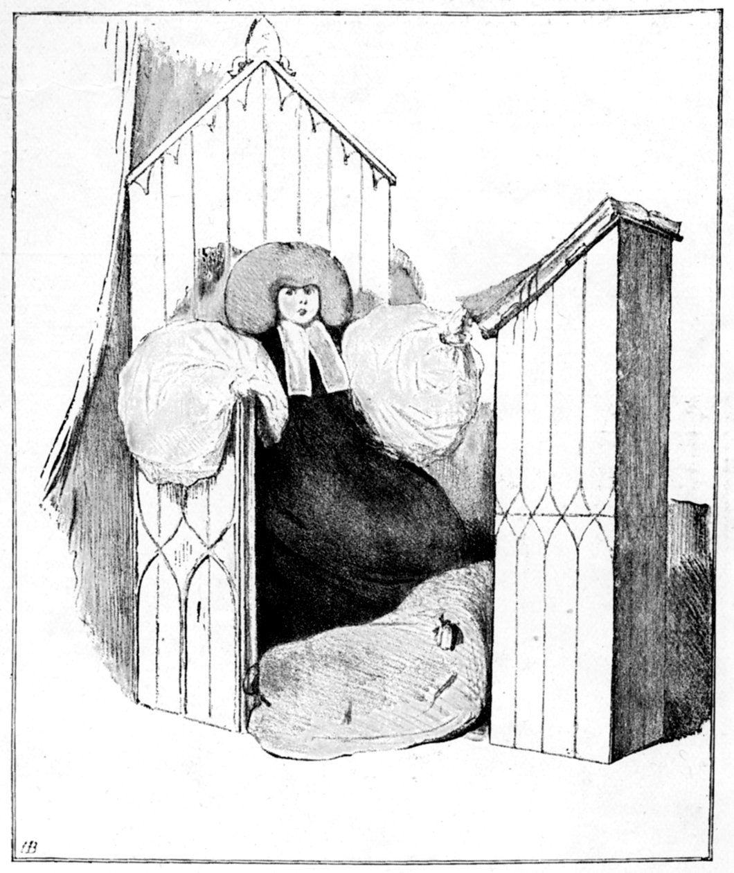 Raná karikatura princezny Viktorie, 1831, 1901 od John Doyle