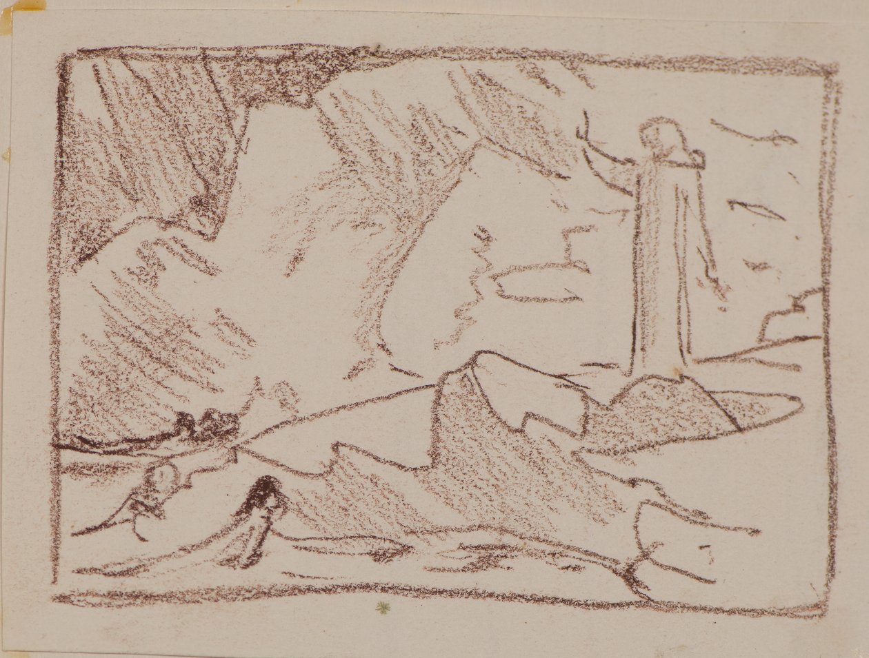 Columba žehná mořským pannám (tužka) od John Duncan