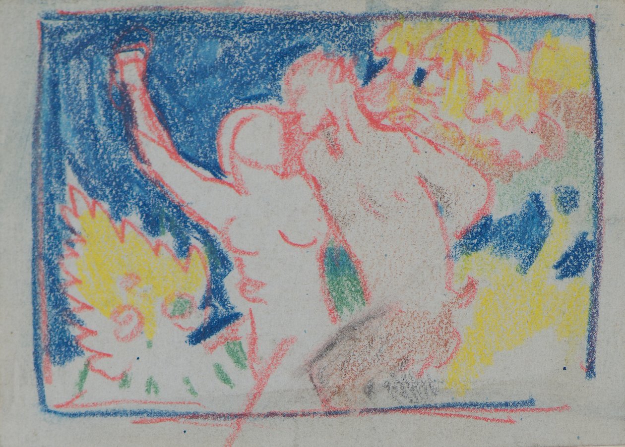 Bez názvu [Faun] (tužka) od John Duncan