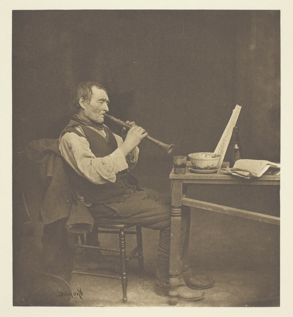 Hráč na klarinet od John E. Dumont