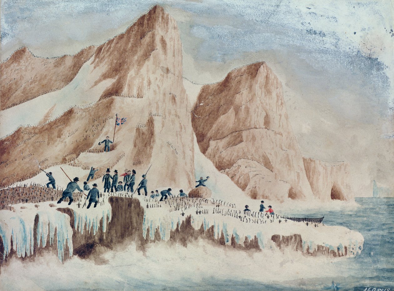 Possession Island, Victoria Land, 11. ledna 1841 od John Edward Davis
