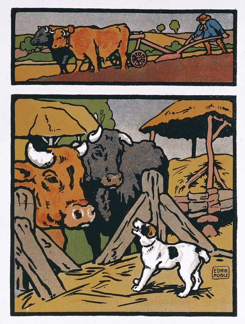 Ilustrace pro Pes a kráva, z 
