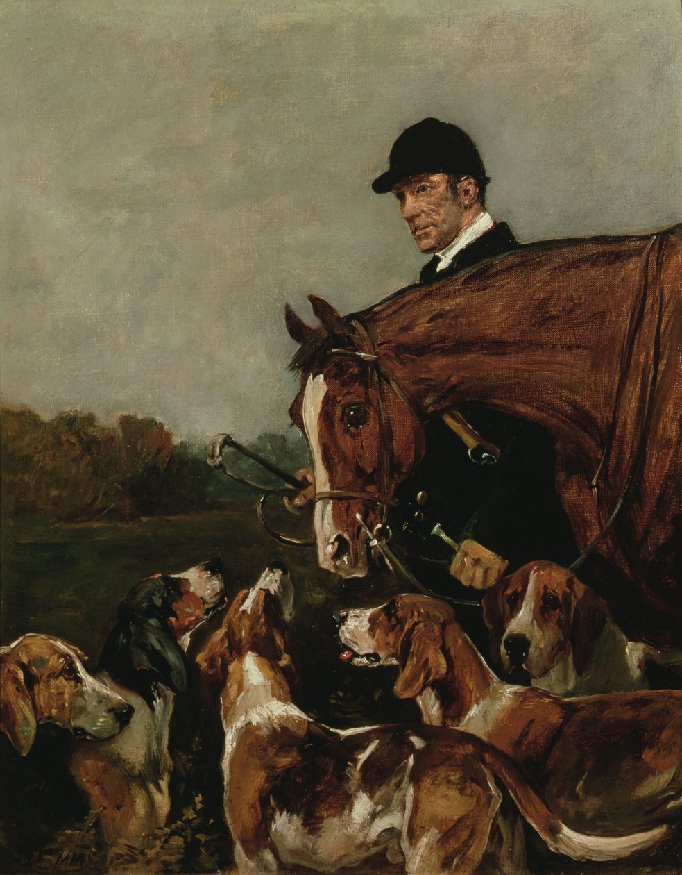 George Wateridge, lovec do New Forest Buckhounds od John Emms