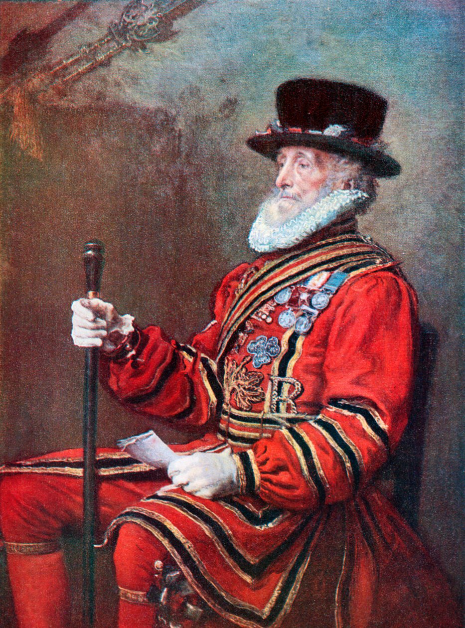Strážný (barevná litografie) od John Everett (after) Millais
