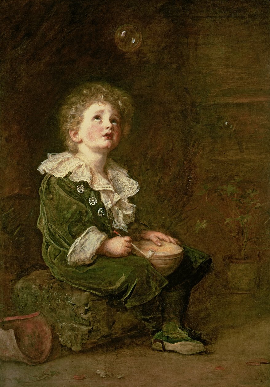 Bubliny, 1886 od John Everett Millais