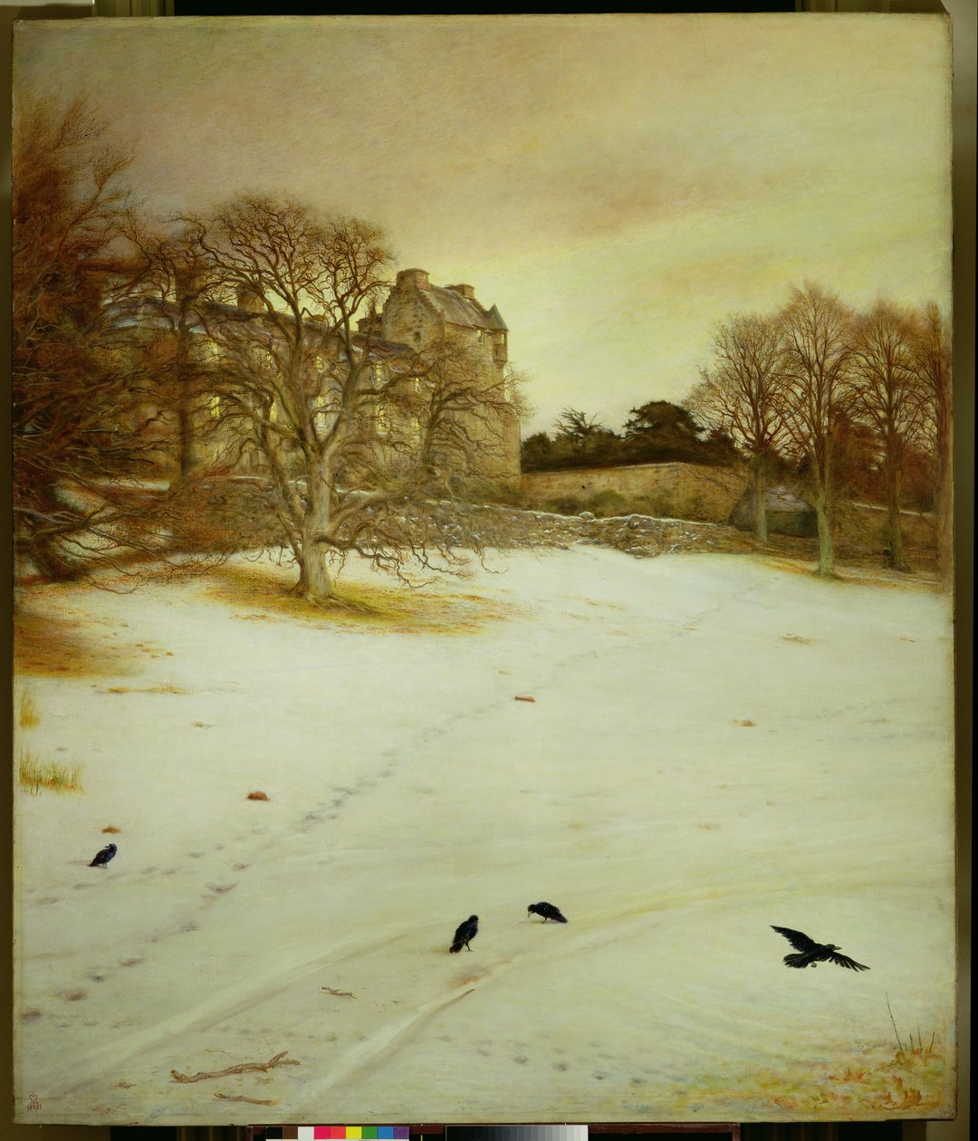 Štědrý večer, 1887 od John Everett Millais
