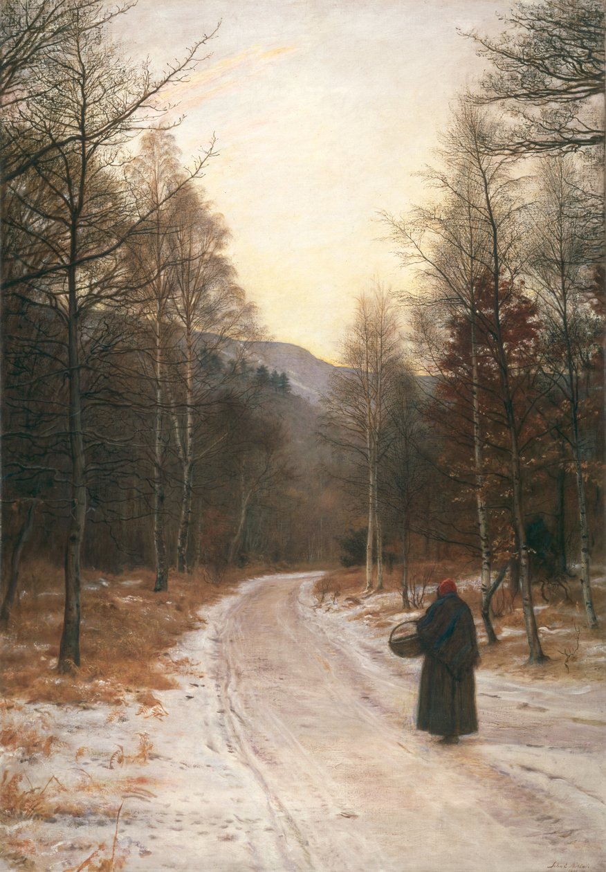 Glen Birnam od John Everett Millais