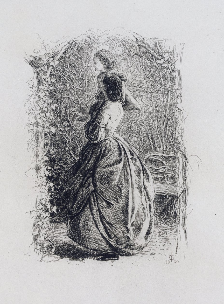 Veselé jaro (lept na papír) od John Everett Millais