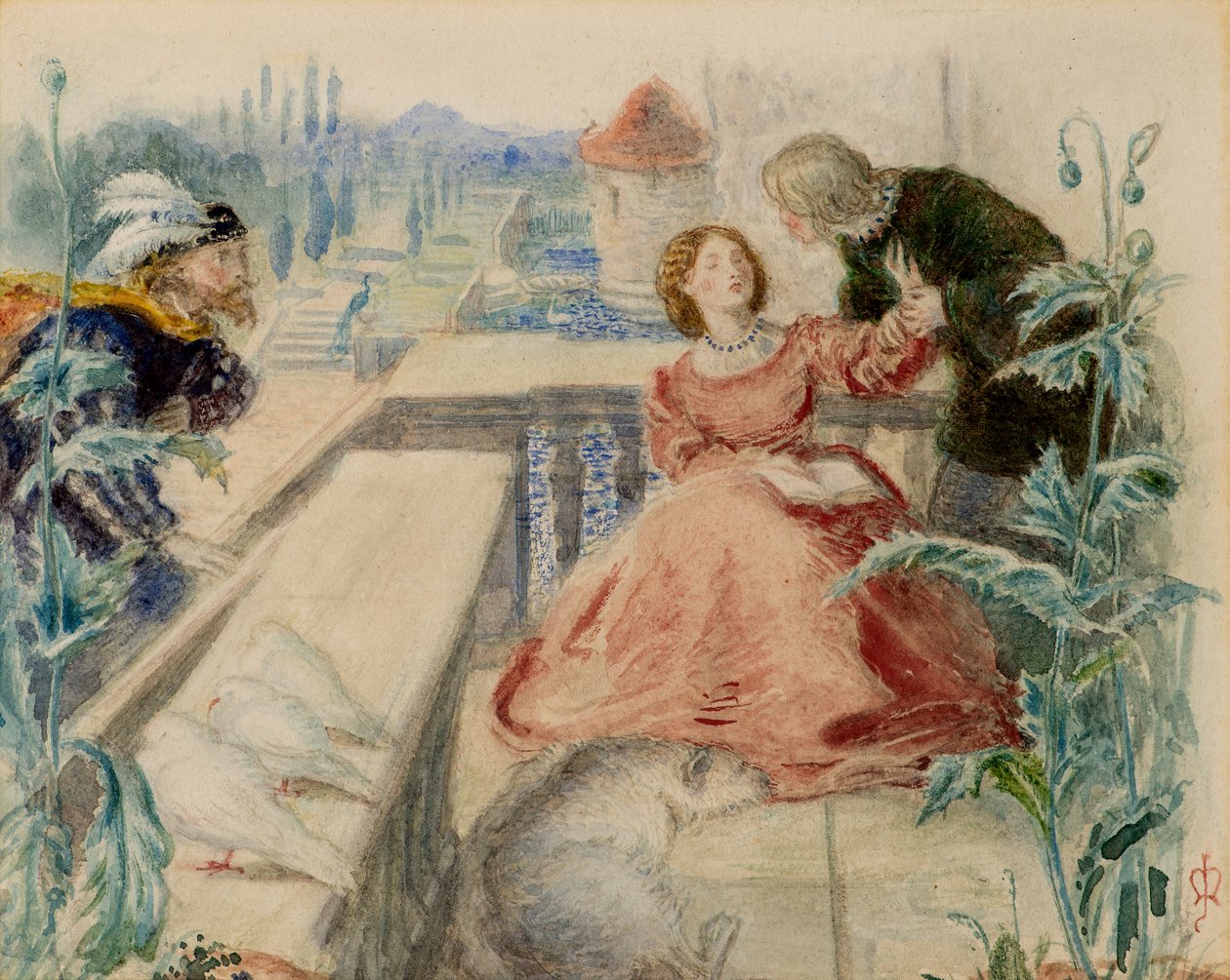 Objev milenců od John Everett Millais