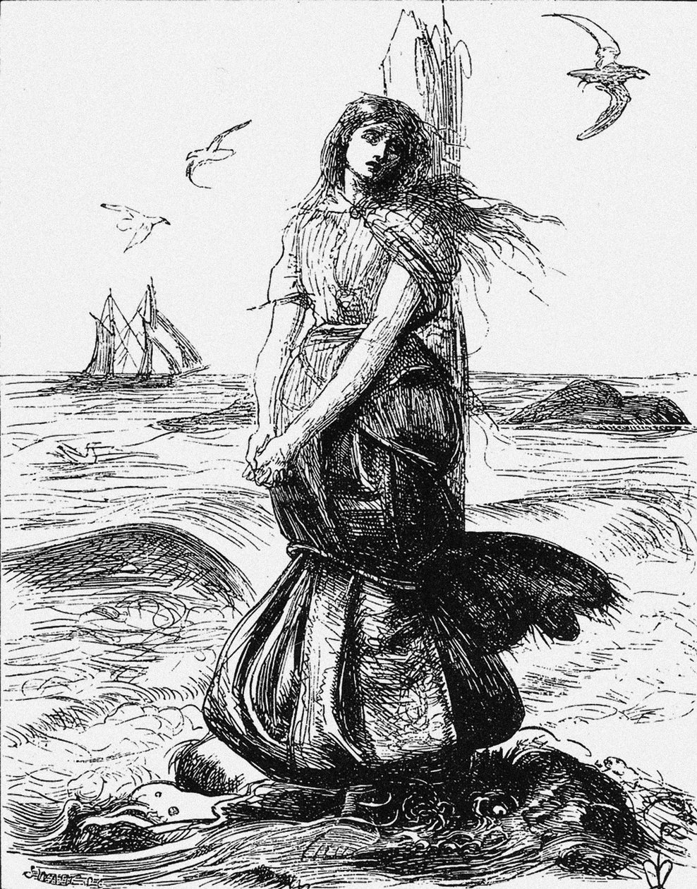 Margaret Wilson, 1862 od John Everett Millais