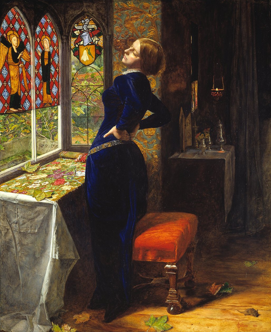Mariana od John Everett Millais