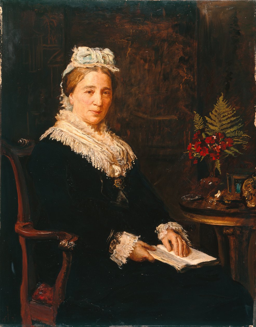Paní Leopold Reiss, z Broom House, Eccles od John Everett Millais